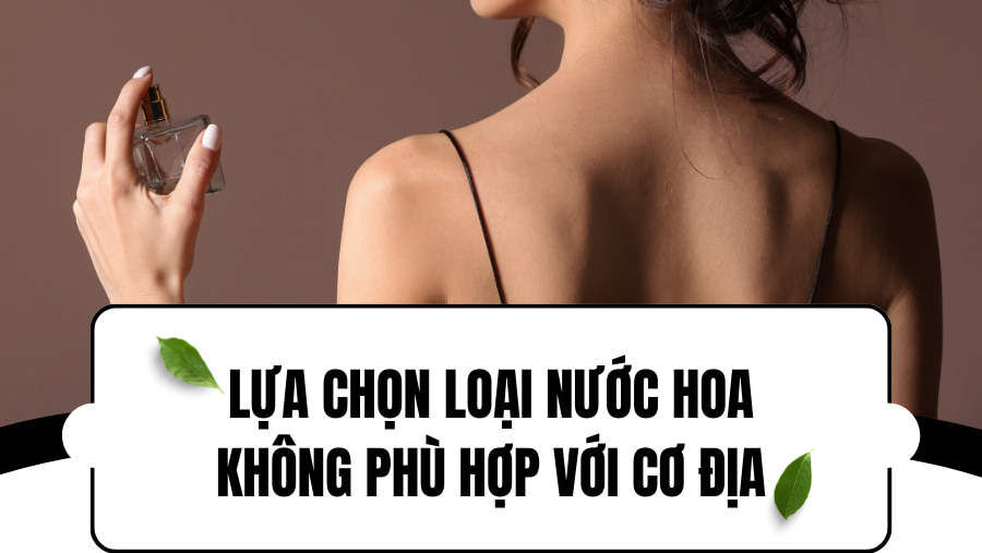 không phù hợp với cơ địa