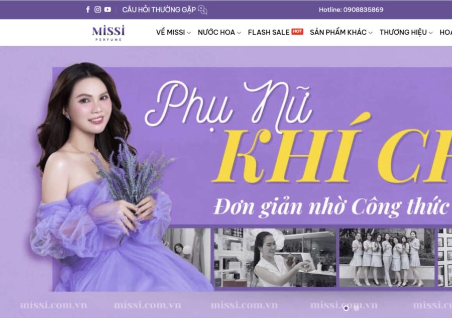 Shop nước hoa Missi 